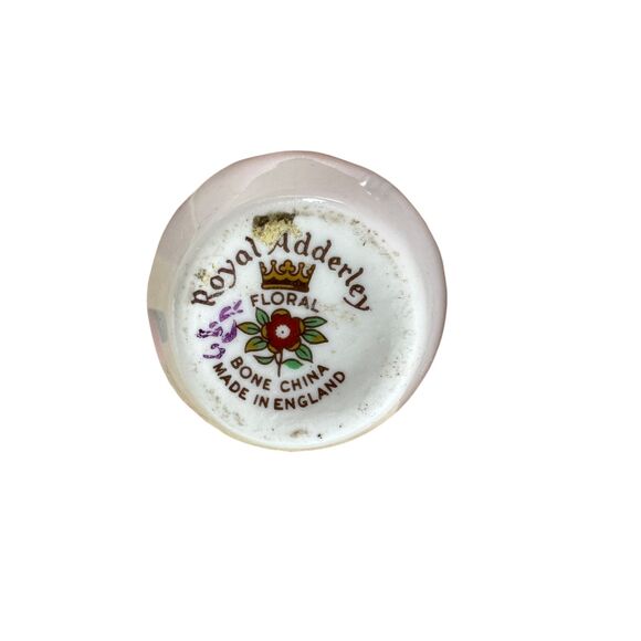 Royal Adderley Floral Bone China England Flower Mini Bouquet - Picture 2 of 5